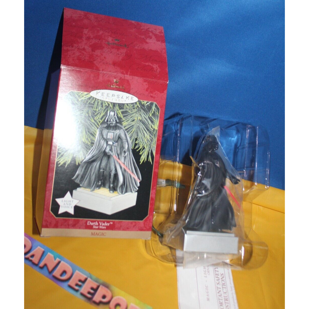 Hallmark Star Wars Darth Vader Magic 1997 Christmas Holiday Ornament QX17531